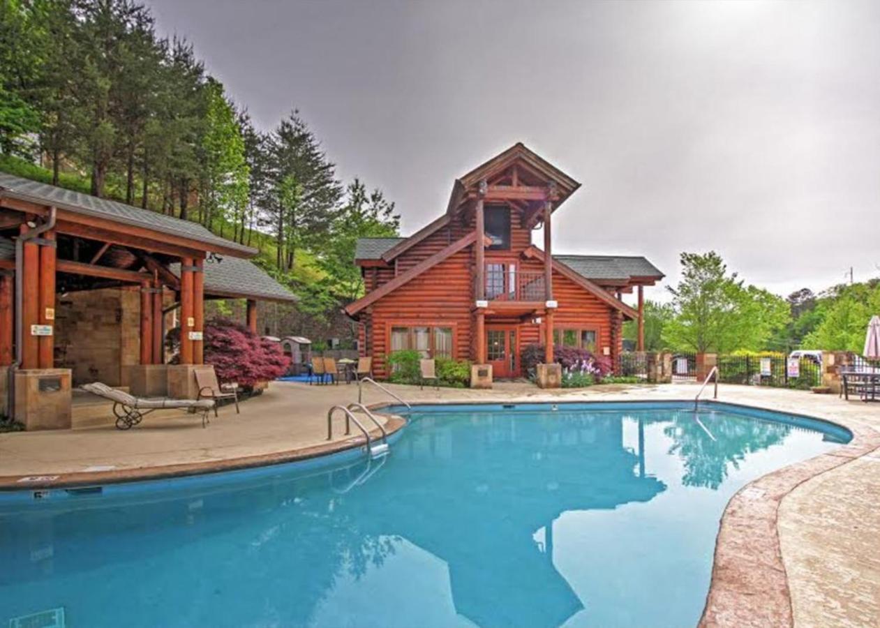 Luxury Resort Cabin, 5 Min To Dollywood, Smoky Mountain Charm! Pigeon Forge Exterior photo