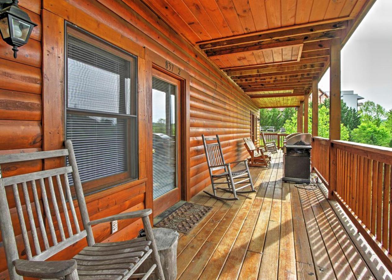 Luxury Resort Cabin, 5 Min To Dollywood, Smoky Mountain Charm! Pigeon Forge Exterior photo